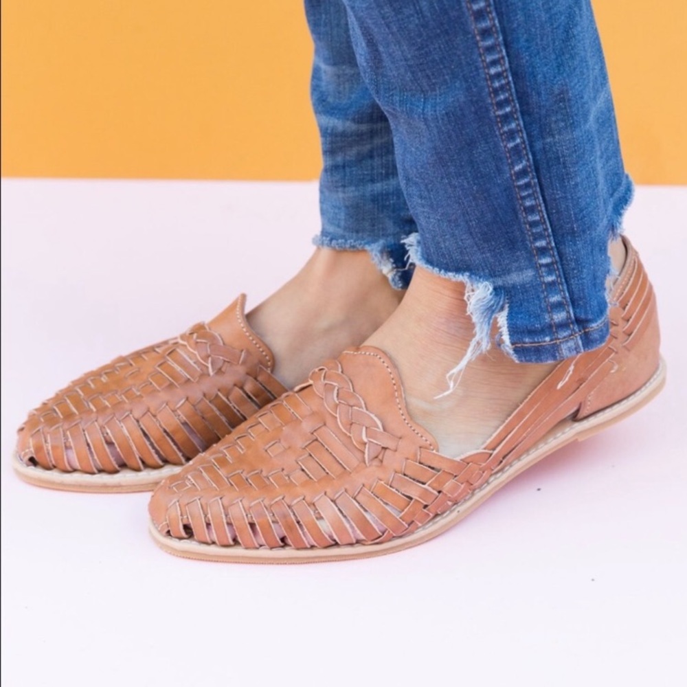 Leather sandals